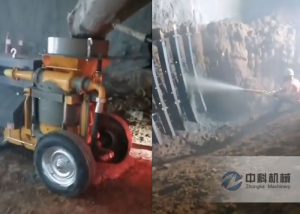 ZK700混凝土湿喷机施工视频
